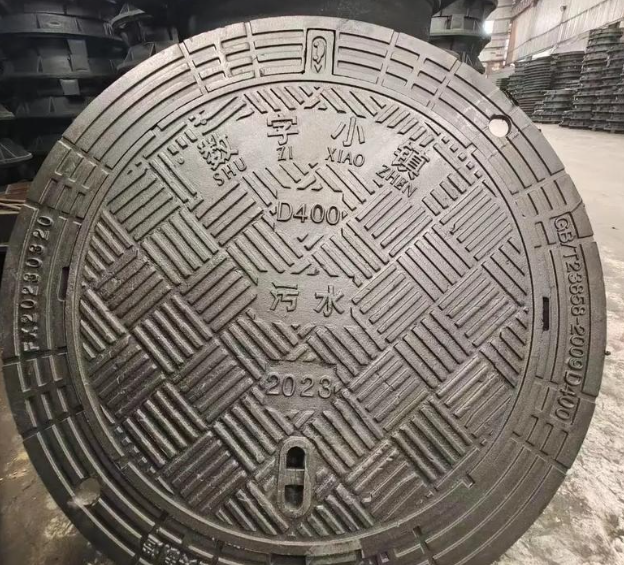 丹凤球墨铸铁防沉降井盖展示